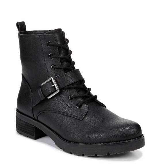 SOUL Naturalizer Womens Quaid Combat & Lace-up Boots - Picture 1 of 5